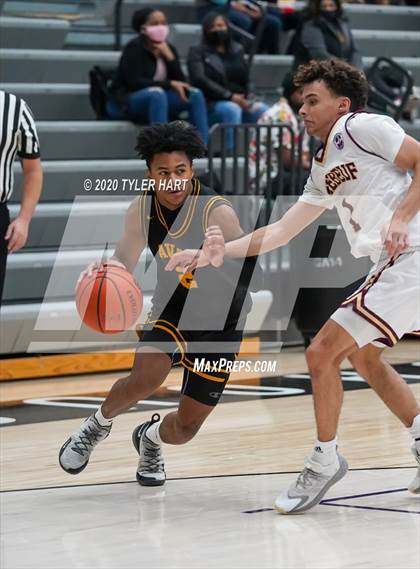 Thumbnail 2 in Brebeuf Jesuit Preparatory vs Avon (Sneakers for Santa Shootout) photogallery.