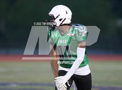 Thumbnail 2 in Titan Threadz PSFCA East/West Large School All-Star Game photogallery.