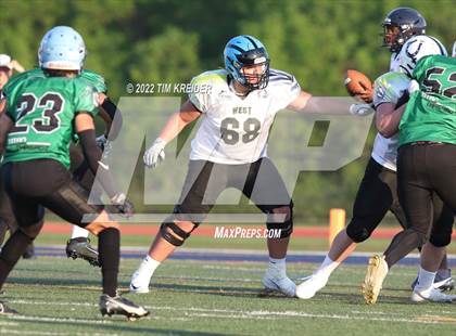 Thumbnail 1 in Titan Threadz PSFCA East/West Large School All-Star Game photogallery.