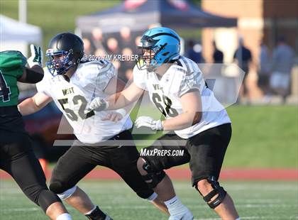Thumbnail 2 in Titan Threadz PSFCA East/West Large School All-Star Game photogallery.