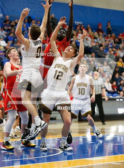 Thumbnail 3 in Judge Memorial vs. Emery (UHSAA 3A 3rd and 4th Place Game) photogallery.
