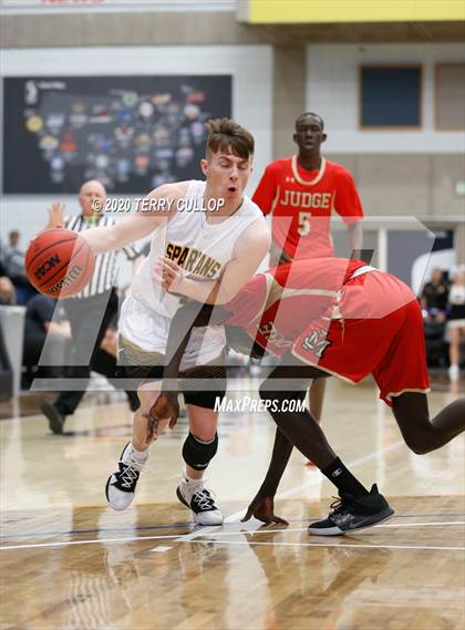 Thumbnail 1 in Judge Memorial vs. Emery (UHSAA 3A 3rd and 4th Place Game) photogallery.