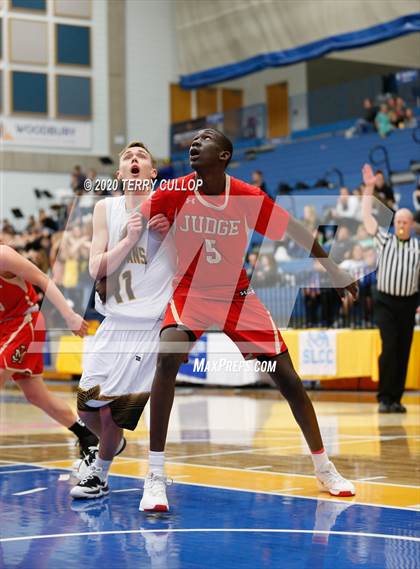 Thumbnail 1 in Judge Memorial vs. Emery (UHSAA 3A 3rd and 4th Place Game) photogallery.