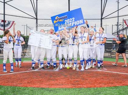 Thumbnail 2 in Deposit-Hancock vs. Oriskany (NYSPHSAA Class D Final) photogallery.