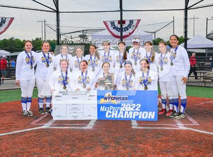 Thumbnail 2 in Deposit-Hancock vs. Oriskany (NYSPHSAA Class D Final) photogallery.