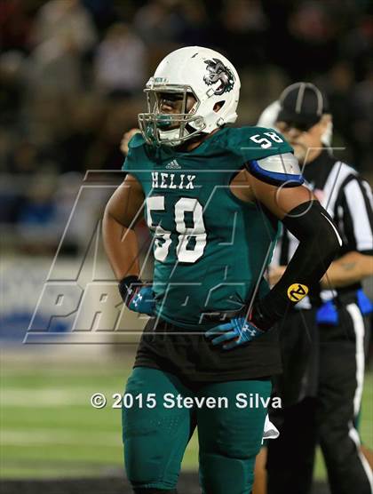Thumbnail 1 in Helix vs. St. Augustine (CIF SDS Open Division Final) photogallery.