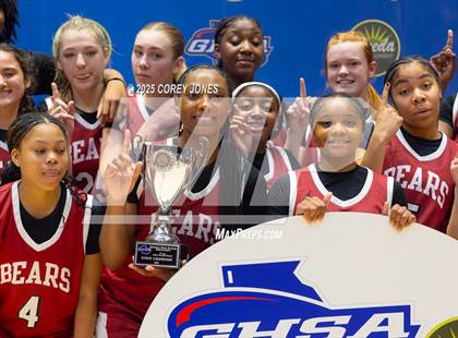 Thumbnail 1 in Holy Innocents Episcopal vs Hebron Christian (GHSA Private Championship) photogallery.