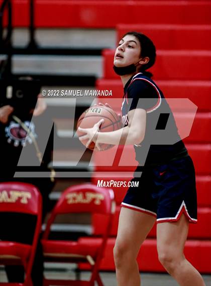 Thumbnail 3 in Brentwood School vs  Bishop Conaty-Loretto photogallery.