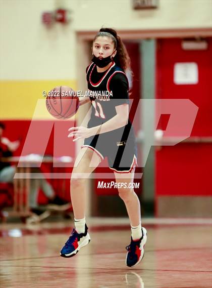 Thumbnail 1 in Brentwood School vs  Bishop Conaty-Loretto photogallery.