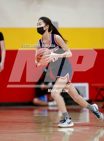 Thumbnail 1 in Brentwood School vs  Bishop Conaty-Loretto photogallery.