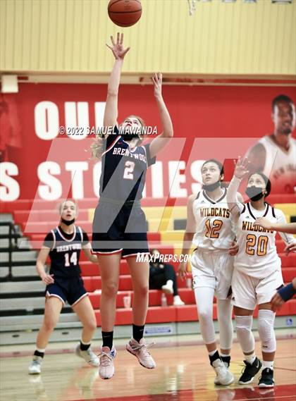 Thumbnail 2 in Brentwood School vs  Bishop Conaty-Loretto photogallery.