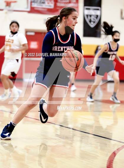 Thumbnail 1 in Brentwood School vs  Bishop Conaty-Loretto photogallery.