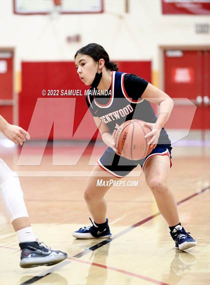Thumbnail 2 in Brentwood School vs  Bishop Conaty-Loretto photogallery.