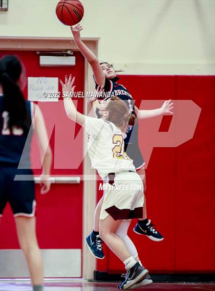Thumbnail 2 in Brentwood School vs  Bishop Conaty-Loretto photogallery.