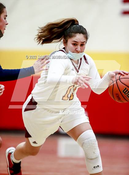 Thumbnail 3 in Brentwood School vs  Bishop Conaty-Loretto photogallery.