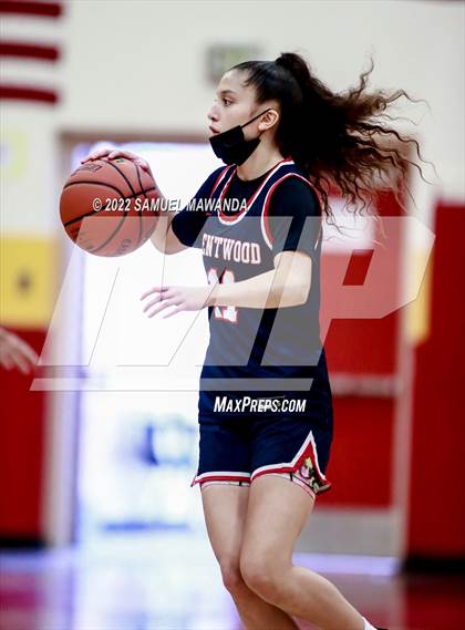 Thumbnail 1 in Brentwood School vs  Bishop Conaty-Loretto photogallery.