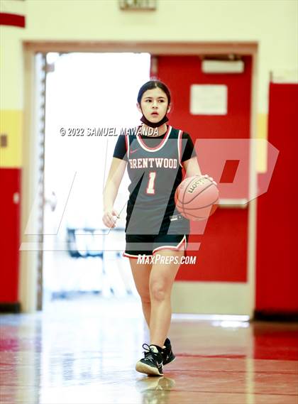 Thumbnail 1 in Brentwood School vs  Bishop Conaty-Loretto photogallery.