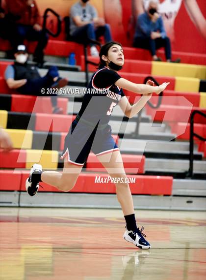Thumbnail 3 in Brentwood School vs  Bishop Conaty-Loretto photogallery.