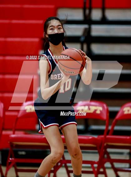 Thumbnail 3 in Brentwood School vs  Bishop Conaty-Loretto photogallery.