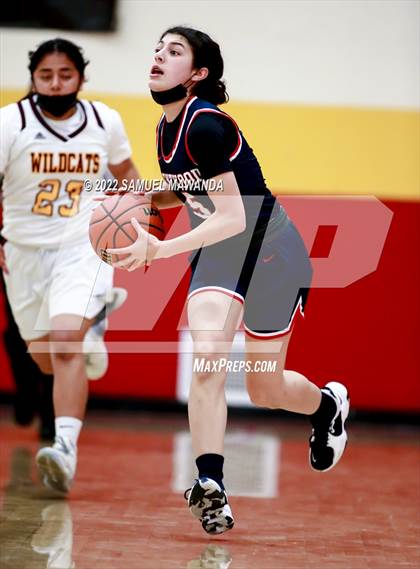 Thumbnail 1 in Brentwood School vs  Bishop Conaty-Loretto photogallery.