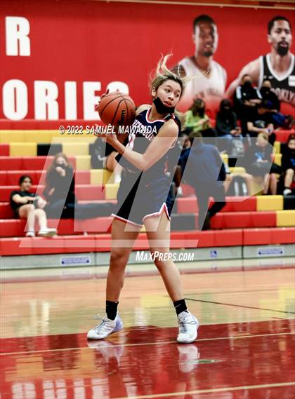 Thumbnail 1 in Brentwood School vs  Bishop Conaty-Loretto photogallery.