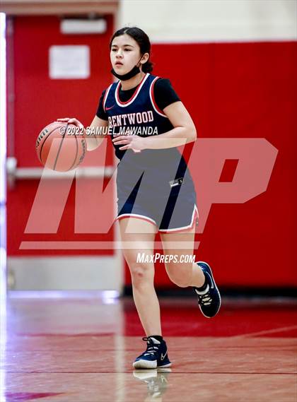 Thumbnail 2 in Brentwood School vs  Bishop Conaty-Loretto photogallery.