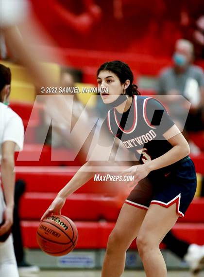 Thumbnail 2 in Brentwood School vs  Bishop Conaty-Loretto photogallery.