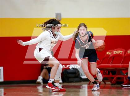 Thumbnail 2 in Brentwood School vs  Bishop Conaty-Loretto photogallery.