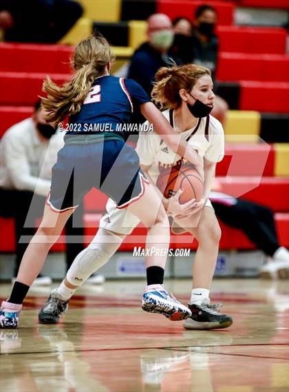 Thumbnail 1 in Brentwood School vs  Bishop Conaty-Loretto photogallery.