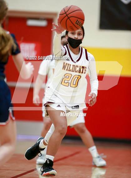 Thumbnail 1 in Brentwood School vs  Bishop Conaty-Loretto photogallery.