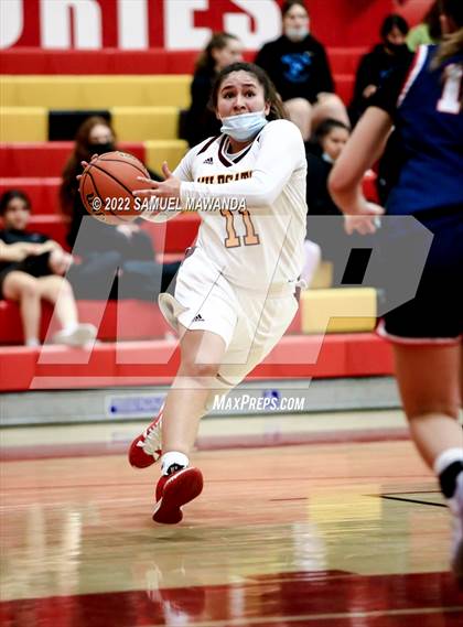 Thumbnail 1 in Brentwood School vs  Bishop Conaty-Loretto photogallery.