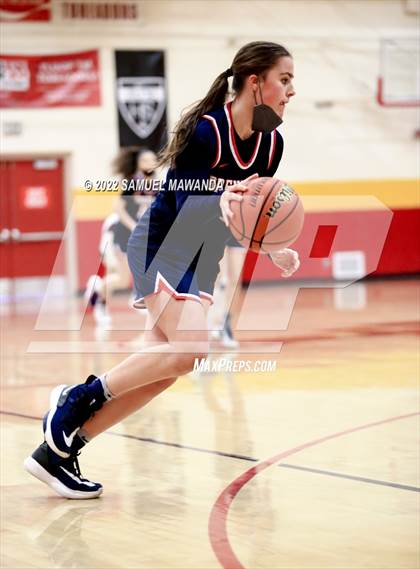 Thumbnail 2 in Brentwood School vs  Bishop Conaty-Loretto photogallery.