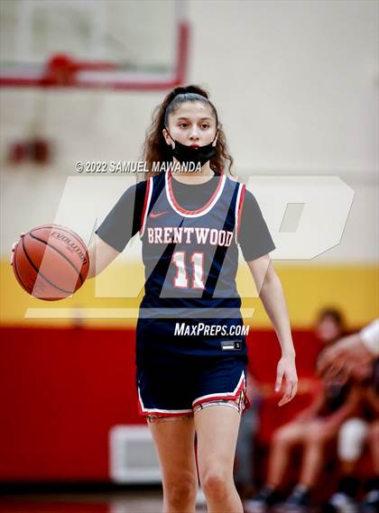 Thumbnail 1 in Brentwood School vs  Bishop Conaty-Loretto photogallery.