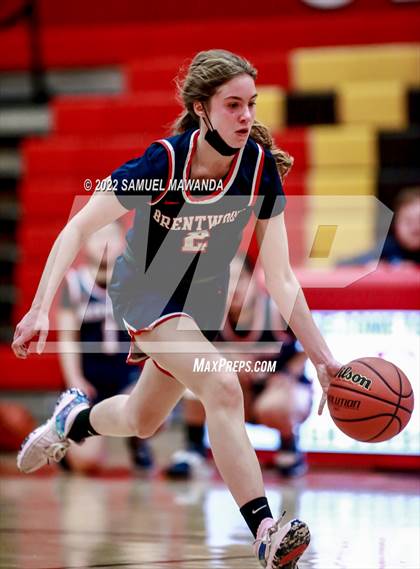 Thumbnail 1 in Brentwood School vs  Bishop Conaty-Loretto photogallery.