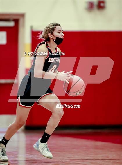 Thumbnail 3 in Brentwood School vs  Bishop Conaty-Loretto photogallery.