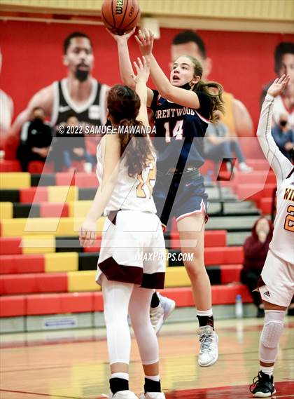 Thumbnail 3 in Brentwood School vs  Bishop Conaty-Loretto photogallery.