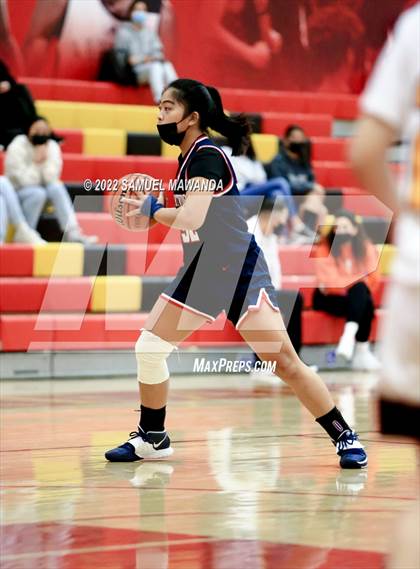 Thumbnail 2 in Brentwood School vs  Bishop Conaty-Loretto photogallery.