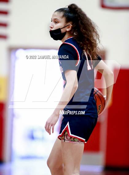 Thumbnail 3 in Brentwood School vs  Bishop Conaty-Loretto photogallery.
