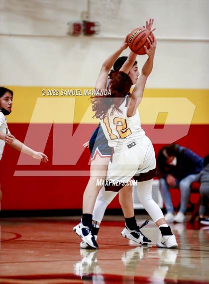Thumbnail 2 in Brentwood School vs  Bishop Conaty-Loretto photogallery.