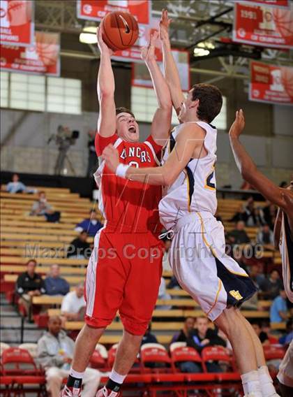 Thumbnail 2 in Campbell Hall vs. Lutheran (Nike Extravaganza) photogallery.