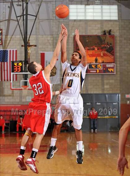 Thumbnail 1 in Campbell Hall vs. Lutheran (Nike Extravaganza) photogallery.