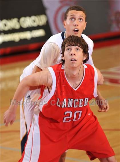 Thumbnail 1 in Campbell Hall vs. Lutheran (Nike Extravaganza) photogallery.