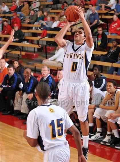 Thumbnail 3 in Campbell Hall vs. Lutheran (Nike Extravaganza) photogallery.