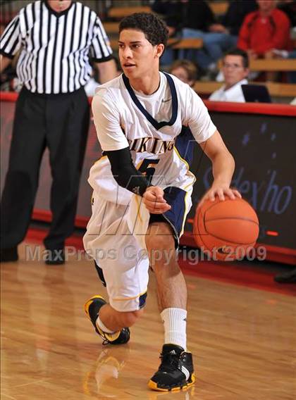 Thumbnail 1 in Campbell Hall vs. Lutheran (Nike Extravaganza) photogallery.