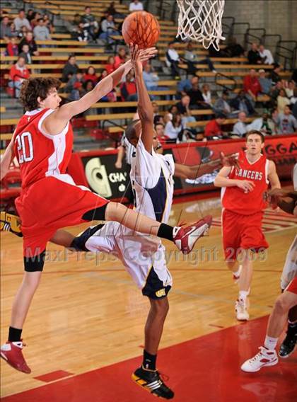 Thumbnail 3 in Campbell Hall vs. Lutheran (Nike Extravaganza) photogallery.