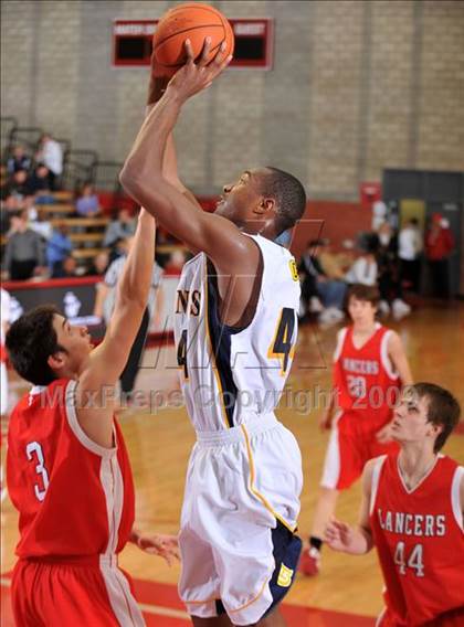 Thumbnail 2 in Campbell Hall vs. Lutheran (Nike Extravaganza) photogallery.