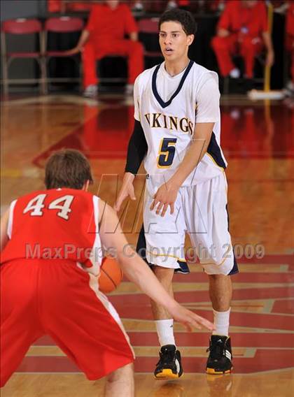 Thumbnail 2 in Campbell Hall vs. Lutheran (Nike Extravaganza) photogallery.