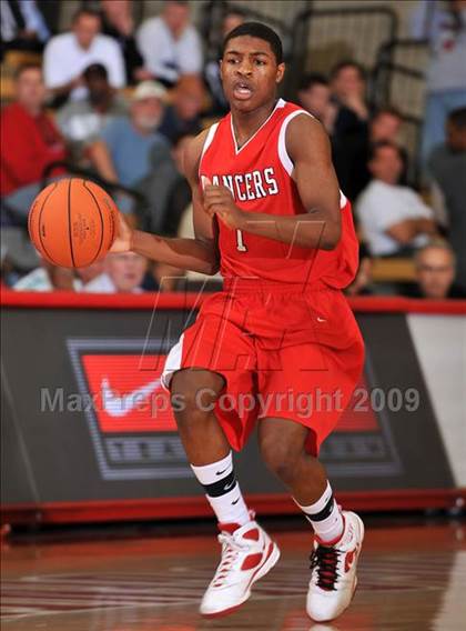 Thumbnail 2 in Campbell Hall vs. Lutheran (Nike Extravaganza) photogallery.