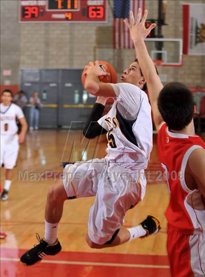 Thumbnail 2 in Campbell Hall vs. Lutheran (Nike Extravaganza) photogallery.