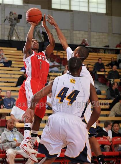 Thumbnail 3 in Campbell Hall vs. Lutheran (Nike Extravaganza) photogallery.